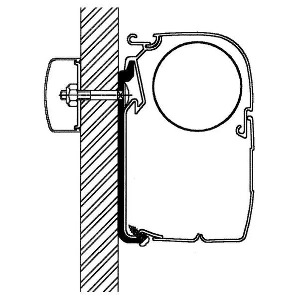 Thule Flat-Adapter, Länge 3 M 1 Thule Flat-Adapter, Länge 3 M