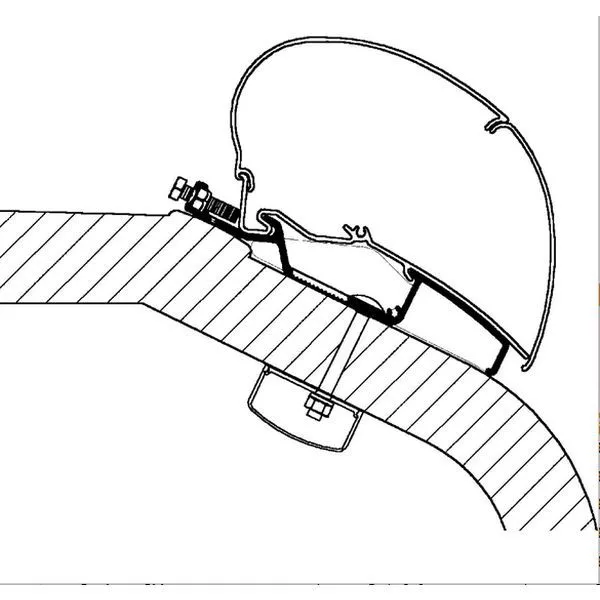 Thule Adapter LMC Liberty TI / TEC, Länge 4 M 1 Thule Adapter LMC Liberty TI / TEC, Länge 4 M