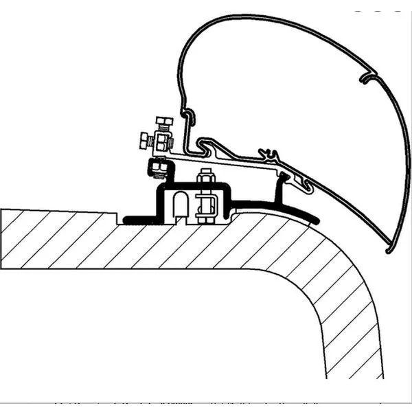 Thule Adapter Fiat Ducato Bis Baujahr 06/2006 1 Thule Adapter Fiat Ducato Bis Baujahr 06/2006