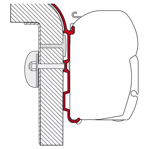 Fiamma Adapter Bürstner 1 Fiamma Adapter Bürstner