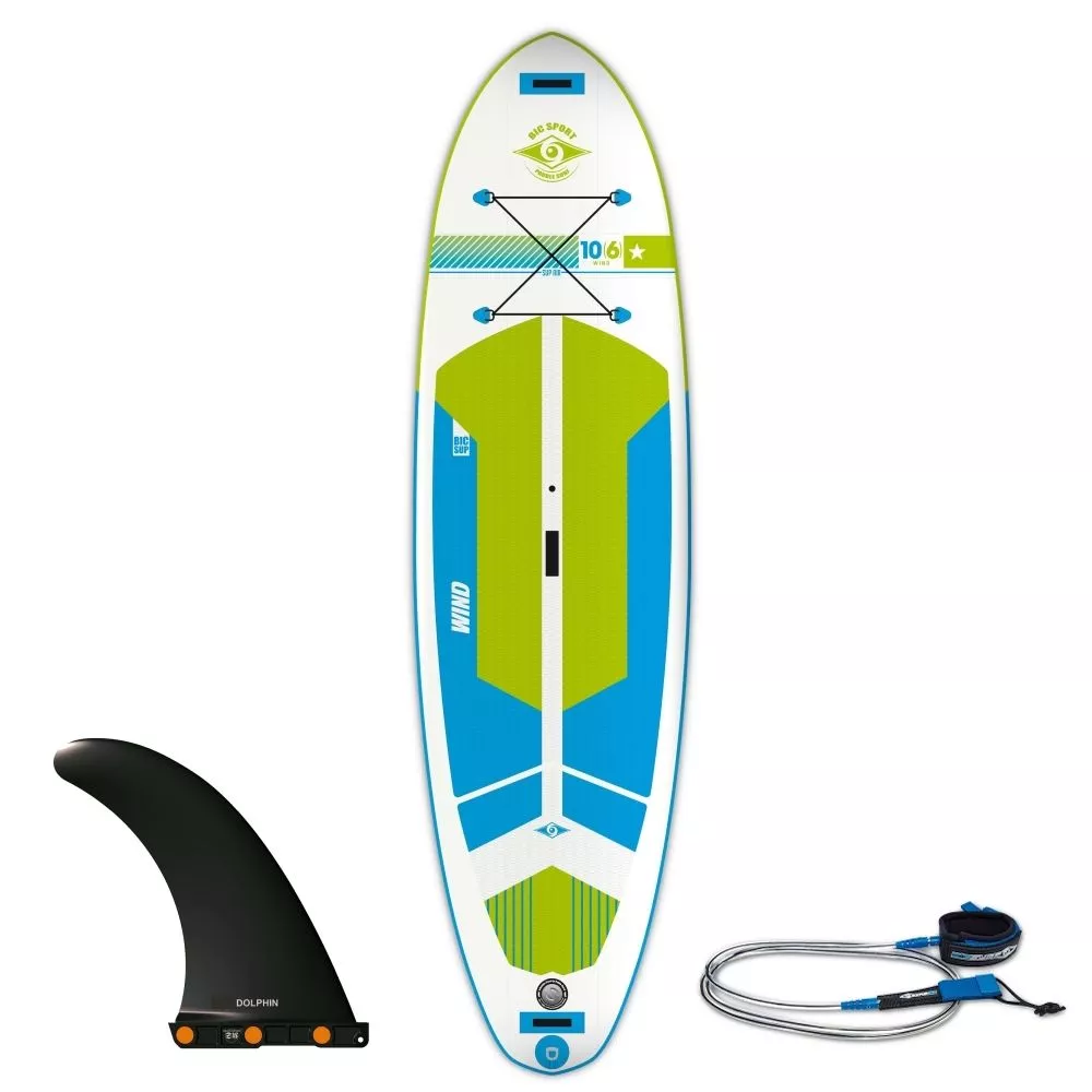 Aufblasbares Stand Up Paddleboard BIC 10'6" Air SUP Wind 1 Aufblasbares Stand Up Paddleboard BIC 10'6" Air SUP Wind