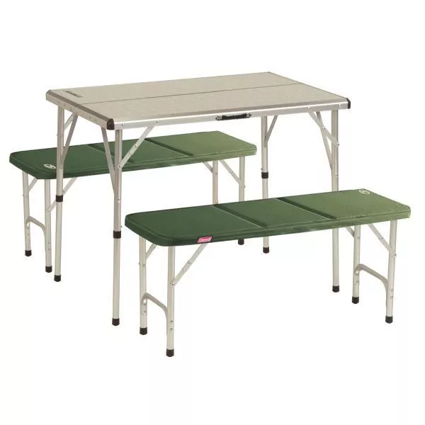 Campingtisch Mit Bank Coleman Pack-Away Table For 4 1 Campingtisch Mit Bank Coleman Pack-Away Table For 4