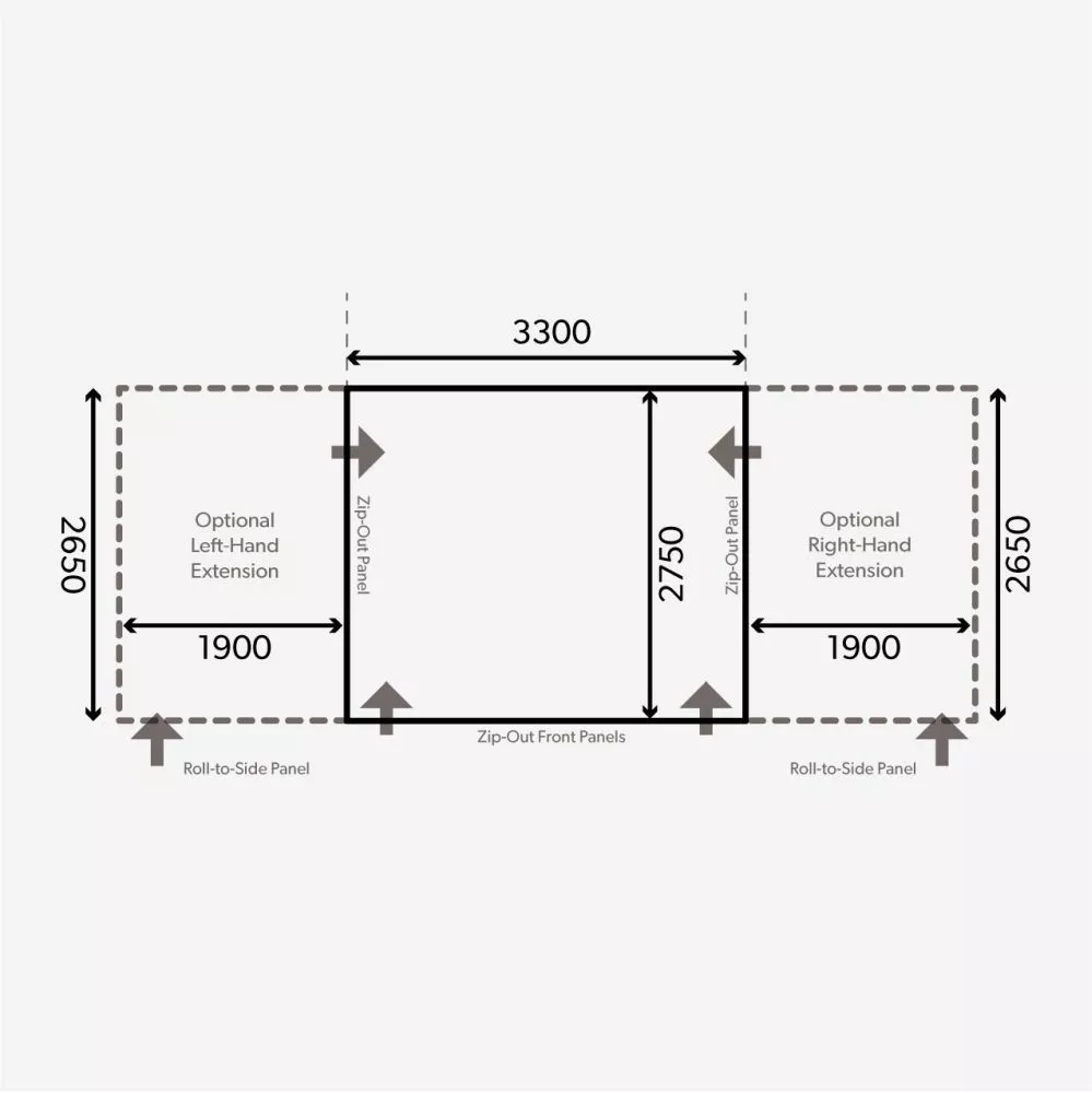 Aufblasbares Vorzelt Dometic Club Air Pro 330 S 9 Aufblasbares Vorzelt Dometic Club Air Pro 330 S – Bild 9