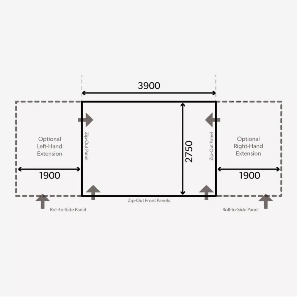 Aufblasbares Vorzelt Dometic Club Air Pro 390 S 9 Aufblasbares Vorzelt Dometic Club Air Pro 390 S – Bild 9