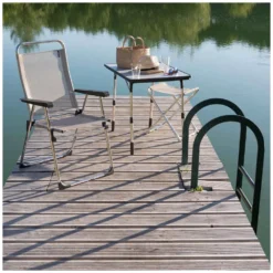 Campingstuhl, Klappsessel Lafuma Alu Victoria, Seigle II -Dometic Verkaufsgeschäft lafuma alu victoria seigle ii klappstuhl camping garten stuhl 1000 4 24882