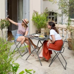 Campingtisch Lafuma Balcony II, Titane 21 Campingtisch Lafuma Balcony II, Titane -Dometic Verkaufsgeschäft lafuma balcony 2 grau titane klapptisch campingtisch balkontisch 1000 9 24928