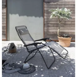 Relaxstuhl Lafuma RSXA Clip, Terre 7 Relaxstuhl Lafuma RSXA Clip, Terre -Dometic Verkaufsgeschäft relaxsessel lafuma rsxa clip batyline iso terre relaxstuhl campingstuhl klappbarer grauer liegestuhl 000 2 23927